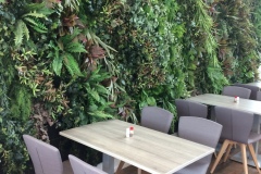 Mur Végétal plantes artificielles à l'illusion parfaite